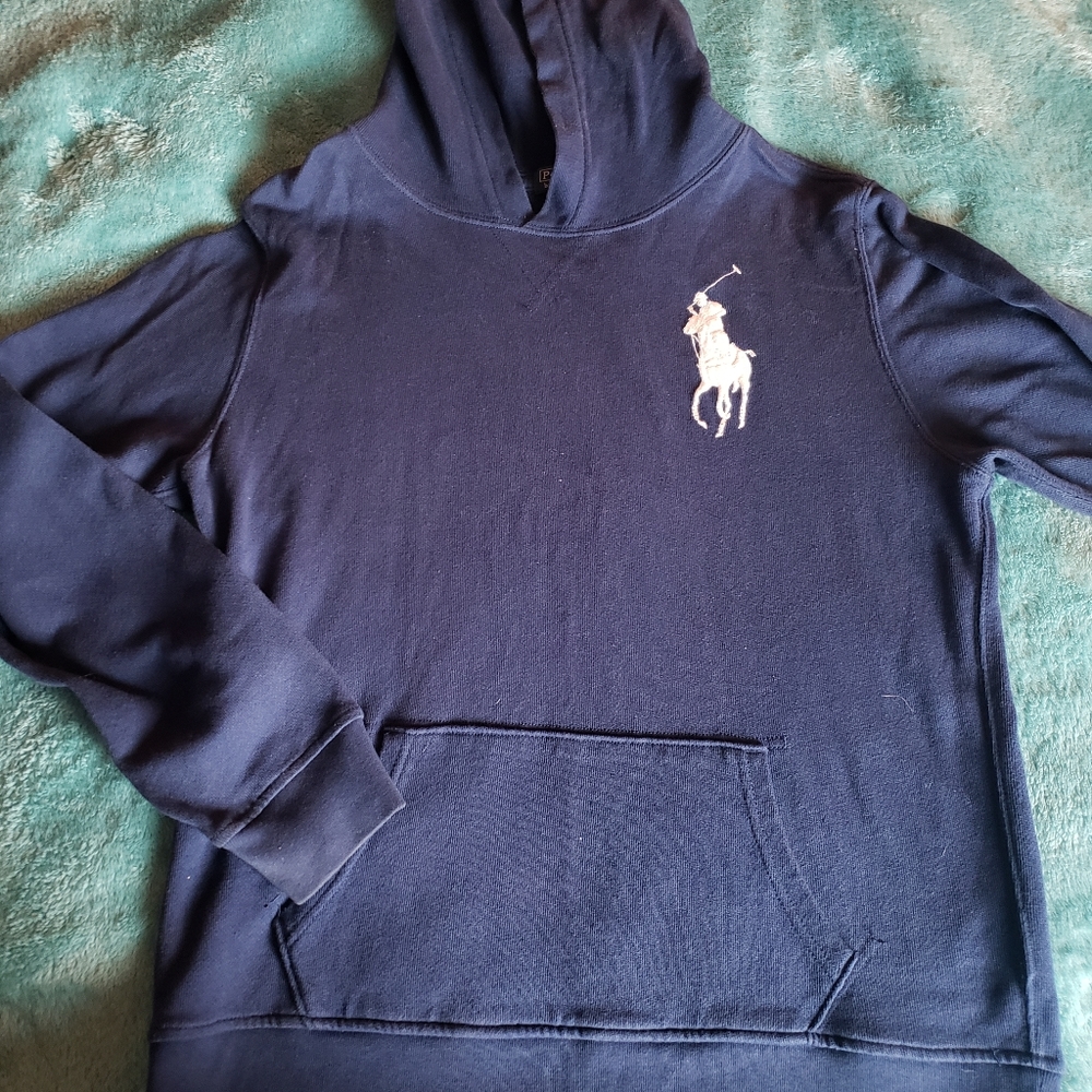 Boy's polo hoodie